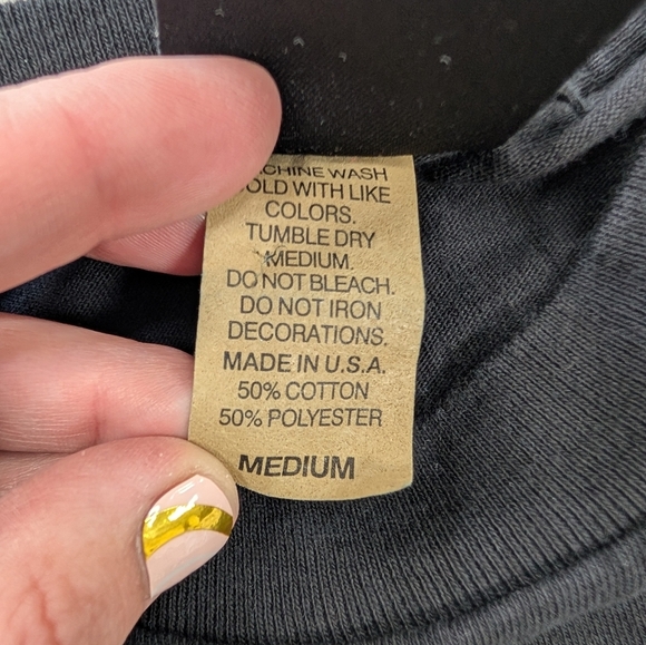 Vintage Kennedy Space Center NASA Black Single Stitch Graphic T-shirt Mediim - Picture 4 of 10